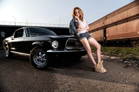 Firma na wesele: Ford Mustang Fastback 1967