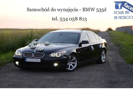 Firma na wesele: Samochód do wynajęcia - BMW 535d