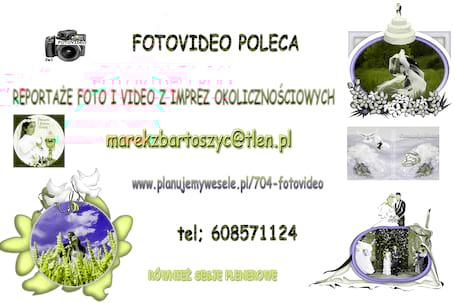 Firma na wesele: fotovideo