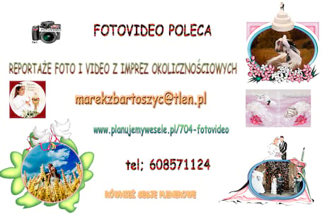 Firma na wesele: fotovideo