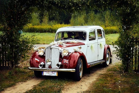 Firma na wesele: Rover 1949r. - auto do ślubu