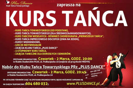 Firma na wesele: Szkoła Tańca PLUS DANCE
