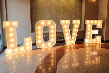 Firma na wesele: Napis LOVE