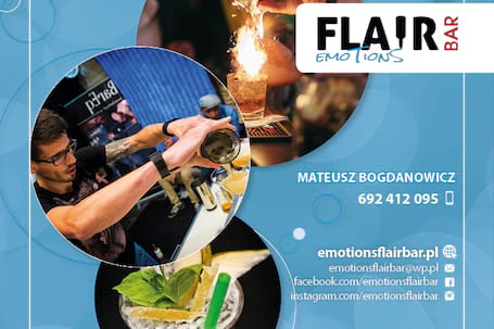Firma na wesele: Barman na wesele Emotions Flair Bar