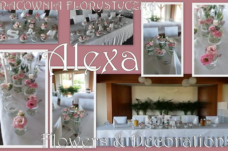 Firma na wesele: ALEXA FLOWERS & DECORATIONS
