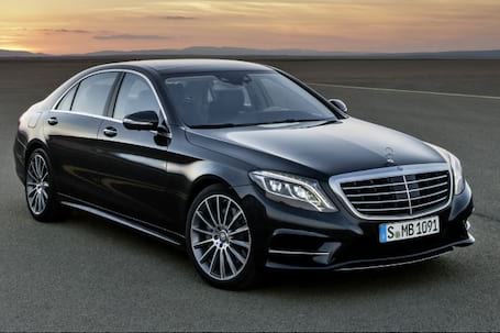 Firma na wesele: Mercedes S-class W222 (Jasny środek)