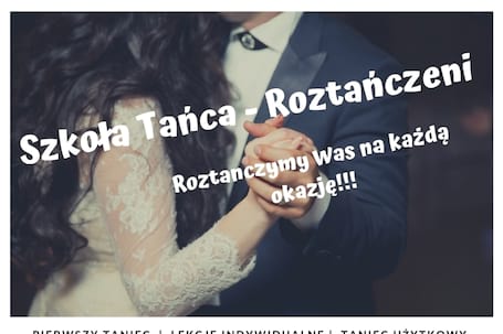 Firma na wesele: Szkoła Tańca Roztańczeni
