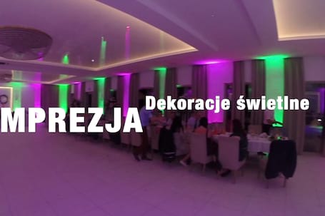 Firma na wesele: Imprezja - dekoracje świetlne