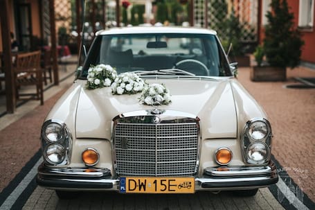 Firma na wesele: Zabytkowym Mercedesem na ślub