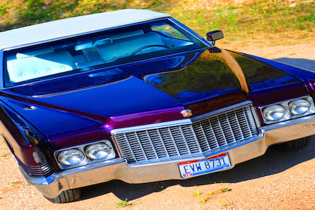 Firma na wesele: 💜Ślubne auto Cadillac 1969💜