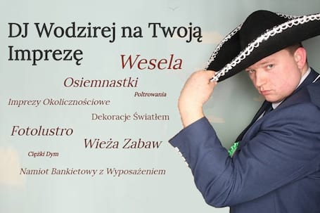 Firma na wesele: PartySystem DJ Wodzirej