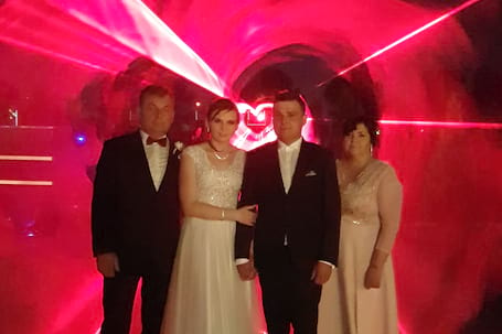Firma na wesele: PROFESJONALNY Pokaz Laserowy