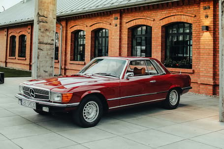 Firma na wesele: Mercedes 350 SLC