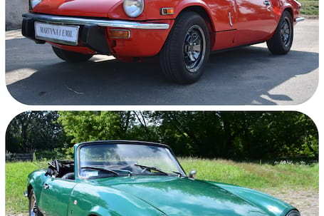 Firma na wesele: Triumph Spitfire cabrio