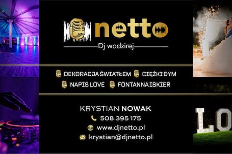 Firma na wesele: DJ NETTO