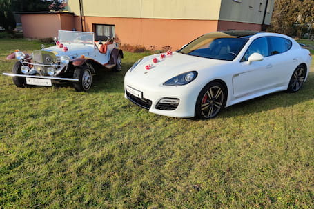 Firma na wesele: Mercedes Gazelle Porsche Panamera