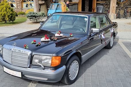 Firma na wesele: Mercedes Benz W 126 500 SEL