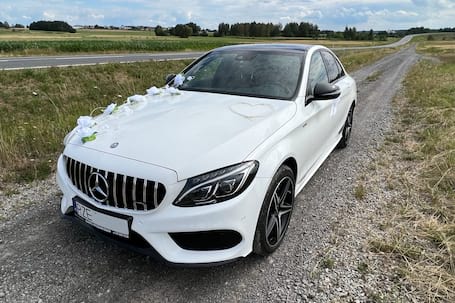 Firma na wesele: Mercedes c class limousine