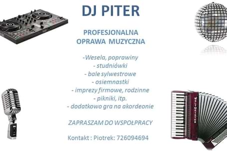 Firma na wesele: DJ PITER&WODZIREJ