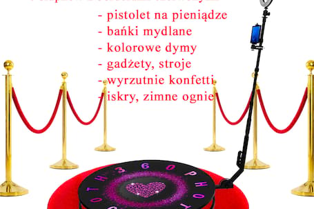 Firma na wesele: Fotobudka  Klasyczna i Fotobudka 360