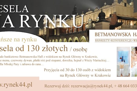 Firma na wesele: BETMANOWSKA HALL