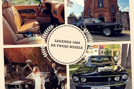 Firma na wesele: FORD MUSTANG 1969 na twoje wesele