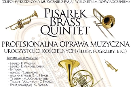 Firma na wesele: KWINTET DĘTY - OPRAWA MUZ.W KOŚCIELE