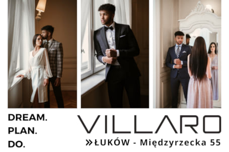 Firma na wesele: VILLARO Moda Męska Łuków
