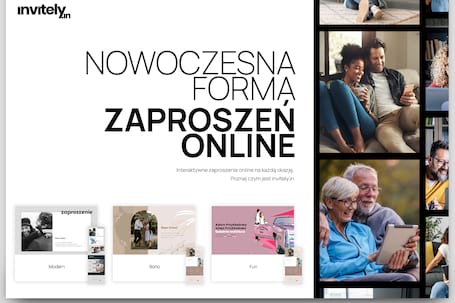 Firma na wesele: invitely.in - zaproszenia online