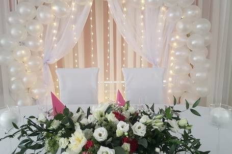 Firma na wesele: A.F.  kwiaty i dekoracje