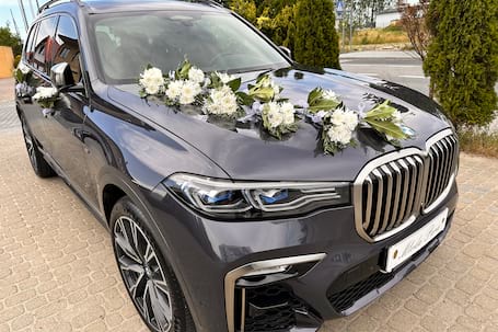 Firma na wesele: BMW X7 M50D  VIP LIMUZYNA - DO ŚLUBU