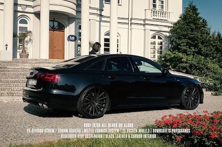 Firma na wesele: Audi (R)S6 All Black
