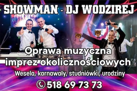 Firma na wesele: Zespół Showman / Dj Wodzirej