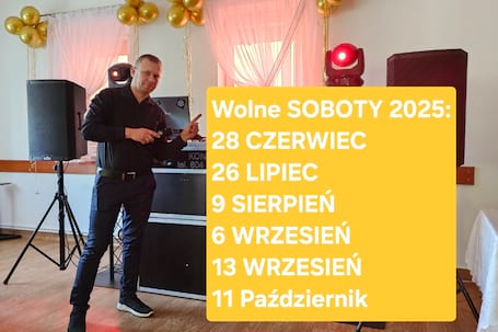 Firma na wesele: Dj/Wodzirej/Mikser/Dym💨💨💨💨