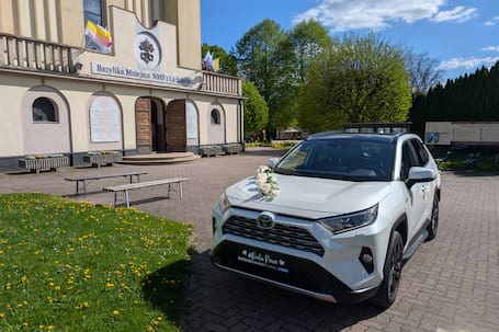 Firma na wesele: Toyota RAV5 MK5 auto do ślubu
