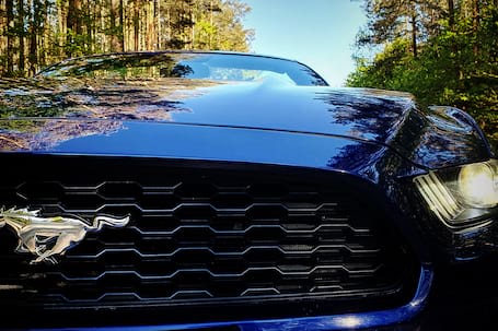Firma na wesele: MUSTANG CABRIO BLUE
