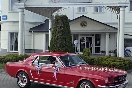 Firma na wesele: Ford Mustang 1965 Coupe