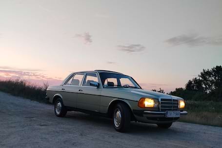 Firma na wesele: Mercedes Benz W123