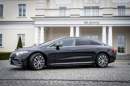 Firma na wesele: Mercedes EQS - Continentalcar.pl