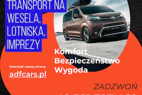 Firma na wesele: AdfCars Tansport weselny
