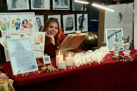 Firma na wesele: Live Art Portrety Ołówkiem