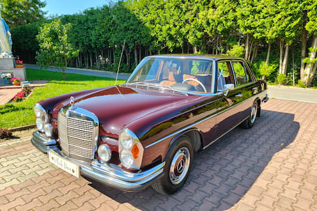 Firma na wesele: Mercedes 280 SE Krosno