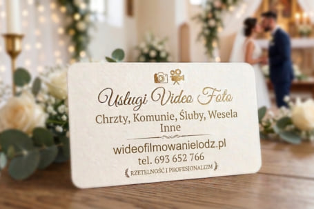 Firma na wesele: Kamerzysta & Fotograf - Łódzkie