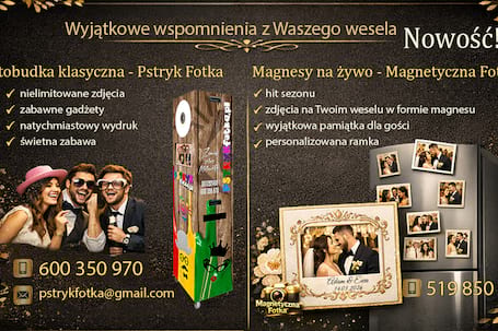 Firma na wesele: Magnetyczna Fotka