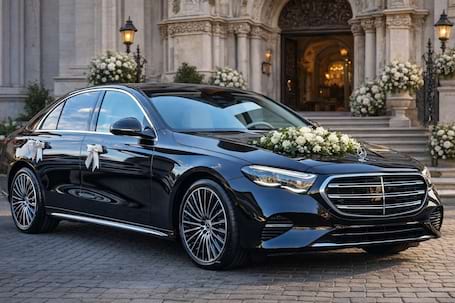 Firma na wesele: Mercedes S-Class / E-Class do ślubu