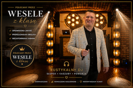 Firma na wesele: Rustykalny DJ  - Pomorskie