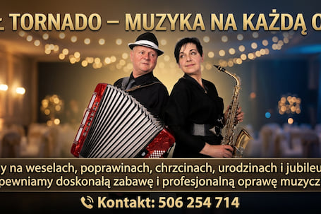 Firma na wesele: Zespół muzyczny Tornado