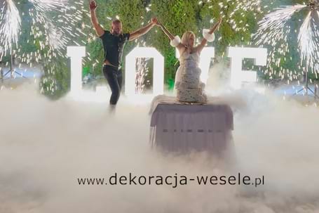 Firma na wesele: Wiatraki iskier Love Księżyc Serce