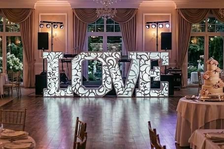 Firma na wesele: NAPIS LED LOVE