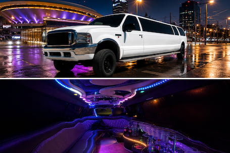 Firma na wesele: Limuzyna Ford Excursion